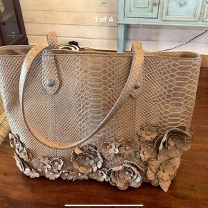 Frye Greige Tote Bag